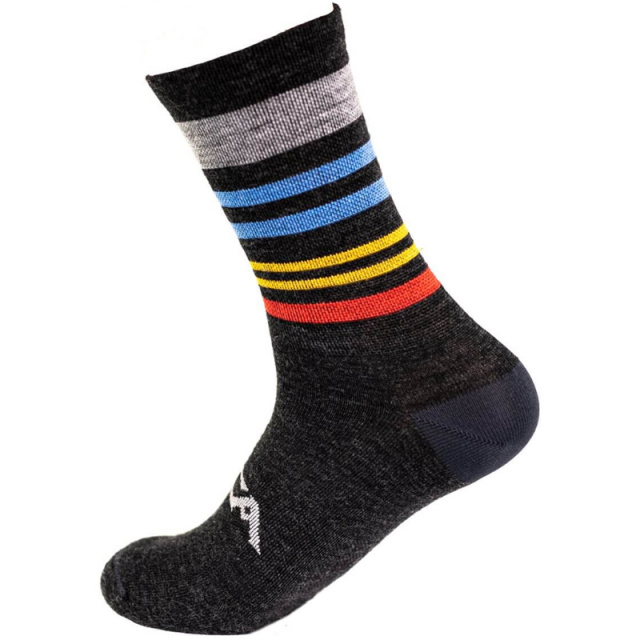 Silca-Winter-Merino-Wool-Sock-(mondrian-stripes)